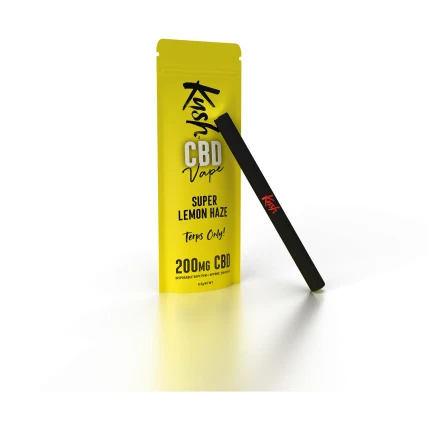 Kush CBD Vape Pen Super Lemon Haze – 200mg CBD Ατμοποιητής Μιας Χρήσης