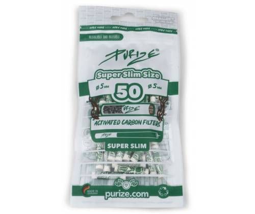 Φωτογραφία από Filter Purize Super Slim 50 Activated Carbon 5.0mm - White