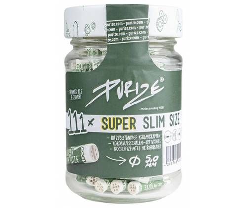 Φωτογραφία από Filter Purize Extra Slim 111 Activated Carbon 5.0mm Super Slim - White