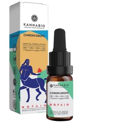 Φωτογραφία από Chiron Drops NoPain 2250mg – CBD, CBG, CBN, CBC & Τερπένια για Φυσική Ανακούφιση από Πόνο