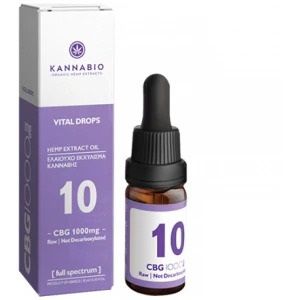 Φωτογραφία από Vital Drops CBG 10% – Πλήρους Φάσματος Raw 1000mg για Νοητική Διαύγεια & Ισορροπία
