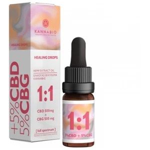 Φωτογραφία από Healing Drops CBD/CBG 1:1 – Πλήρους Φάσματος Έλαιο Κάνναβης (500mg/500mg)