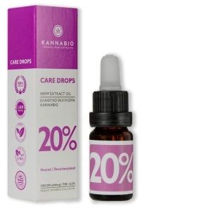 Φωτογραφία από Care Drops CBD 20% – Πλήρους Φάσματος Decarb Έλαιο 2000mg για Ισχυρή Υποστήριξη Ευεξίας