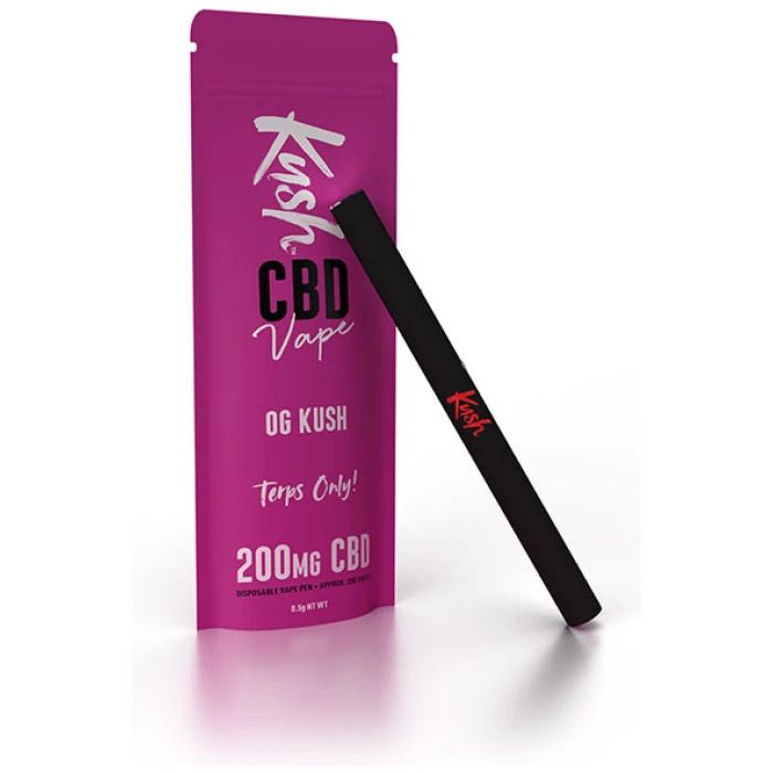 Φωτογραφία από Kush CBD Vape Pen OG Kush – 200mg CBD Ατμοποιητής Μίας Χρήσης