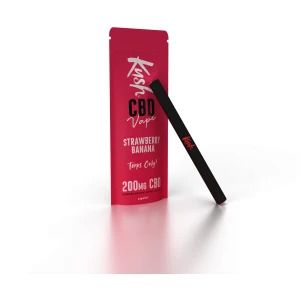 Φωτογραφία από Kush CBD Vape Pen Strawberry Banana – Ατμιστής CBD 200mg με Γεύση Φράουλα & Μπανάνα