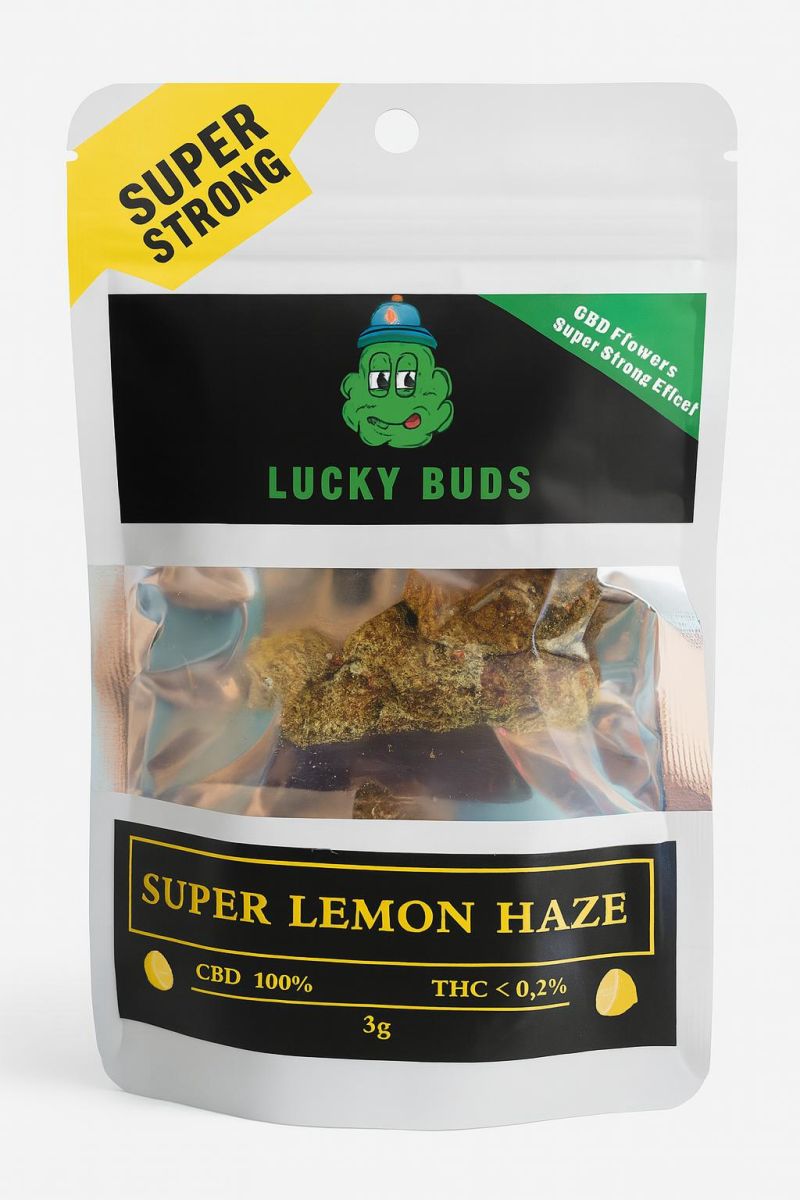 Φωτογραφία από Lucky Buds Lemon Haze – Φρέσκοι Ανθοί Κάνναβης CBD με Έντονο Λεμονάτο Άρωμα