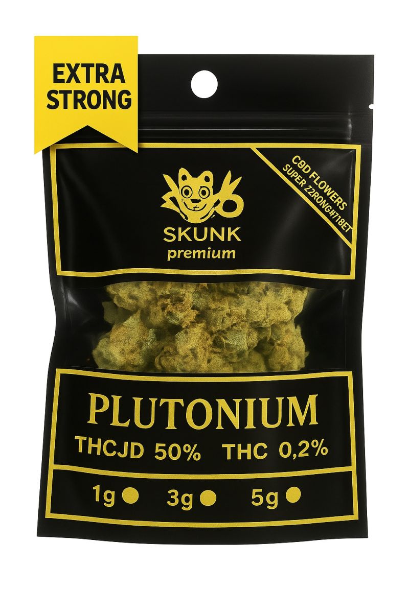 Plutonium-Premium Skunk 420 CBD – Ανθοί Κάνναβης με Super Effect & THC < 0.3% Φωτογραφία από Plutonium-Premium Skunk 420 CBD – Ανθοί Κάνναβης με Super Effect & THC < 0.3%